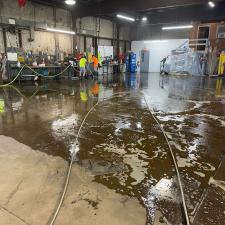 Commercial Shop Floor Pressure Washing in Lockport, NY 1