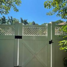 Fence Cleaning in Lewiston, NY 2